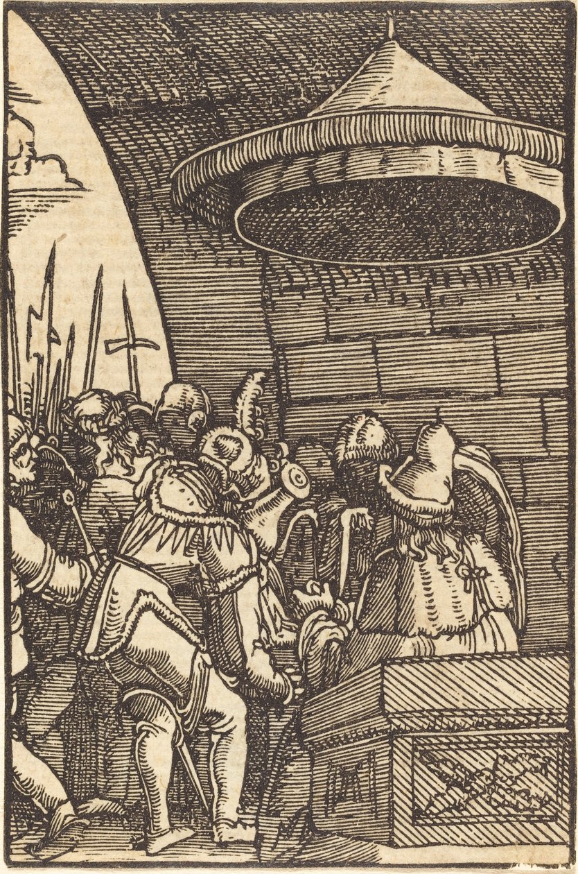 Pilátus kezet mos alkotó: Albrecht Altdorfer