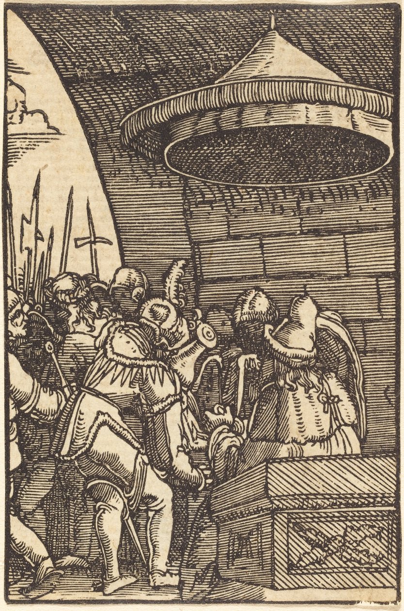 Pilátus kezet mos alkotó: Albrecht Altdorfer