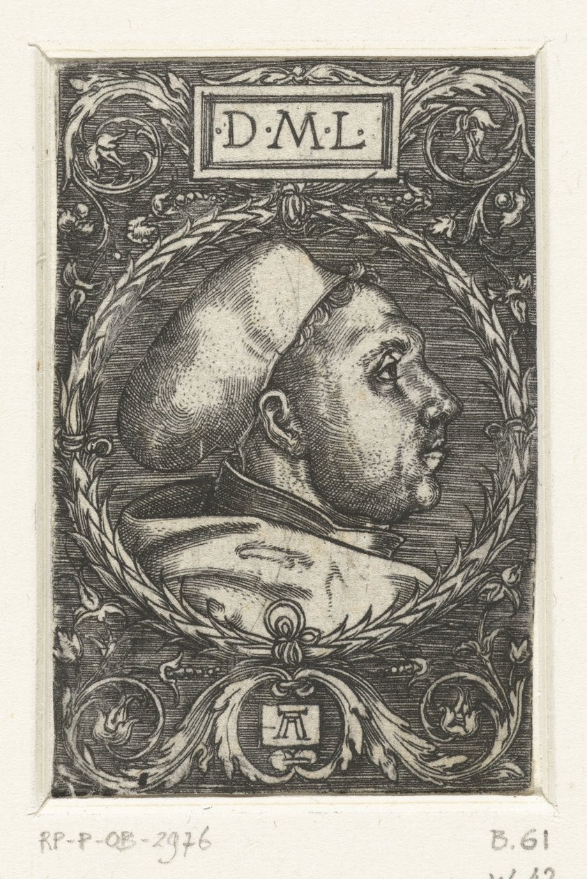 Luther Márton portréja alkotó: Albrecht Altdorfer