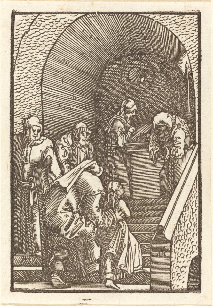Szűzanya bemutatása alkotó: Albrecht Altdorfer