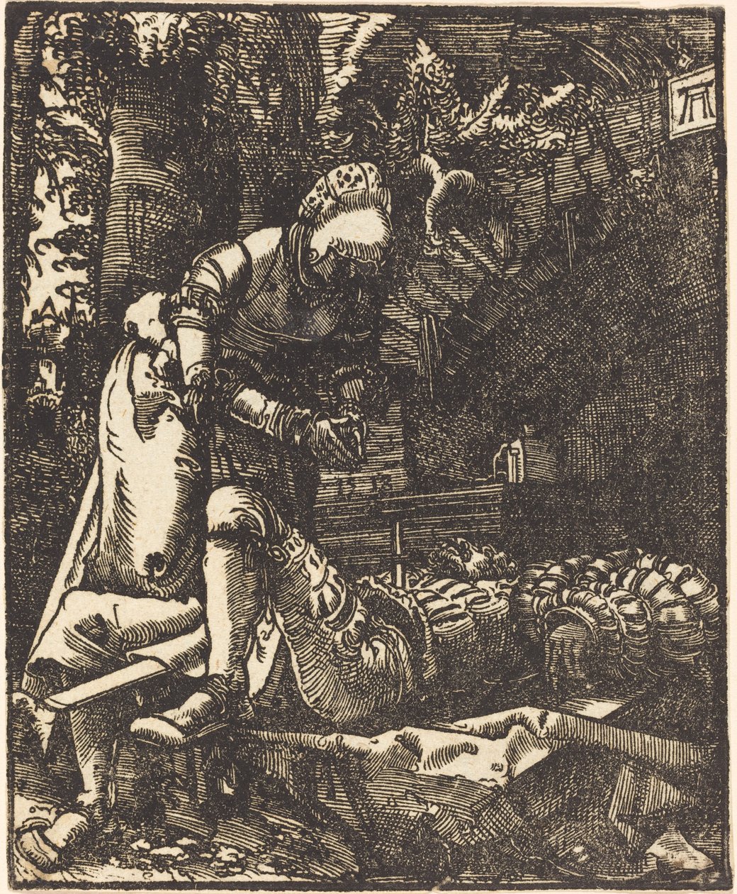 Pyramus és Thisbe alkotó: Albrecht Altdorfer