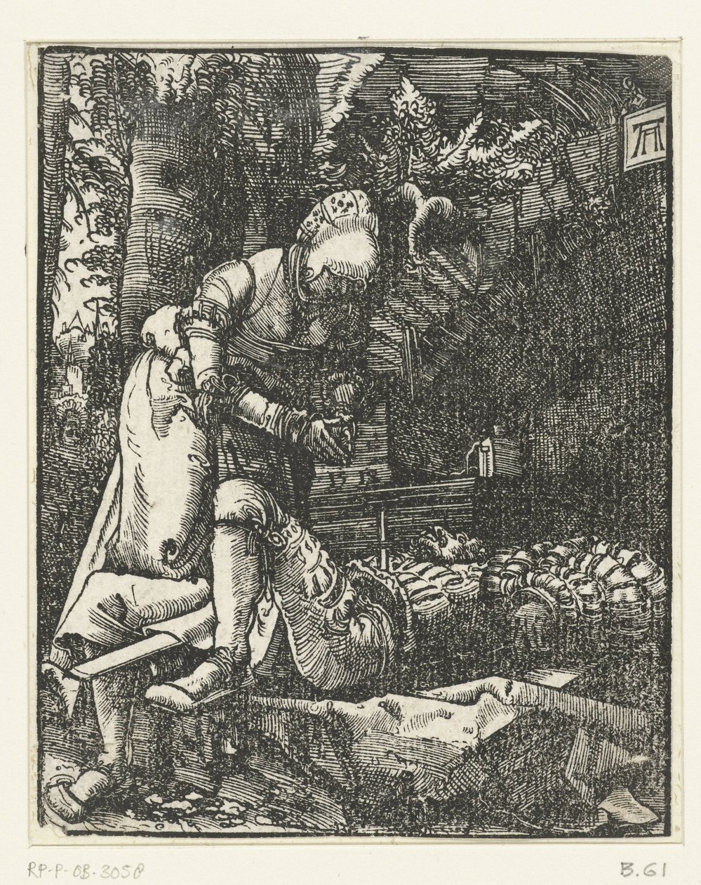 Pyramus és Thisbe alkotó: Albrecht Altdorfer