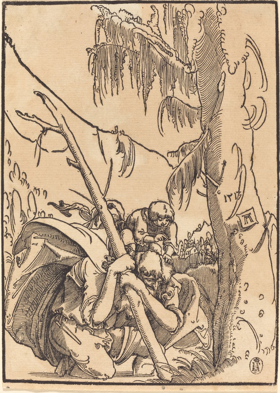 Szent Kristóf alkotó: Albrecht Altdorfer