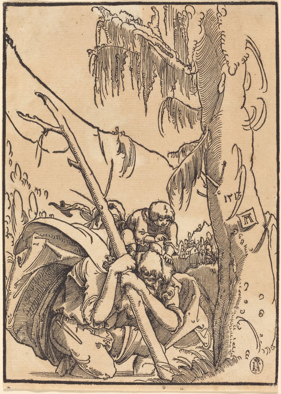 Szent Kristóf alkotó: Albrecht Altdorfer