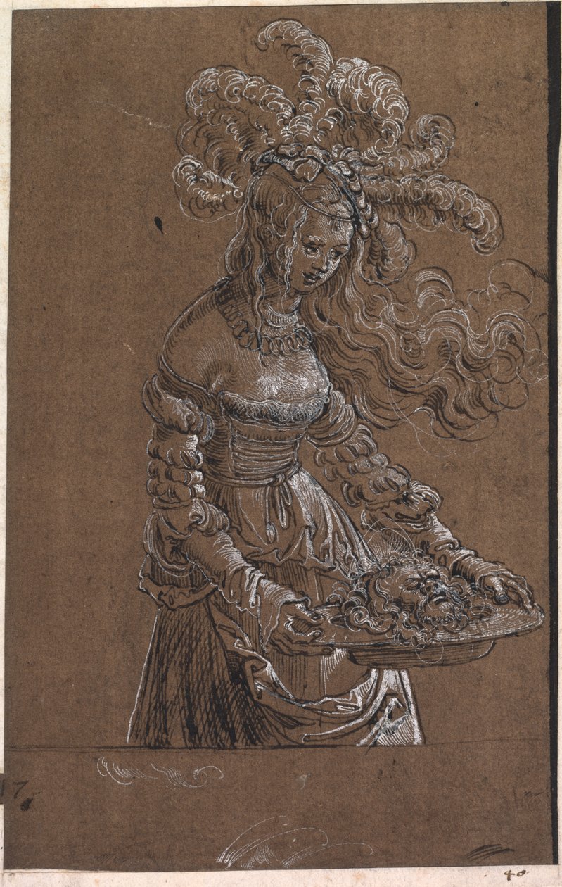 Salome Keresztelő Szent János fejével alkotó: Albrecht Altdorfer