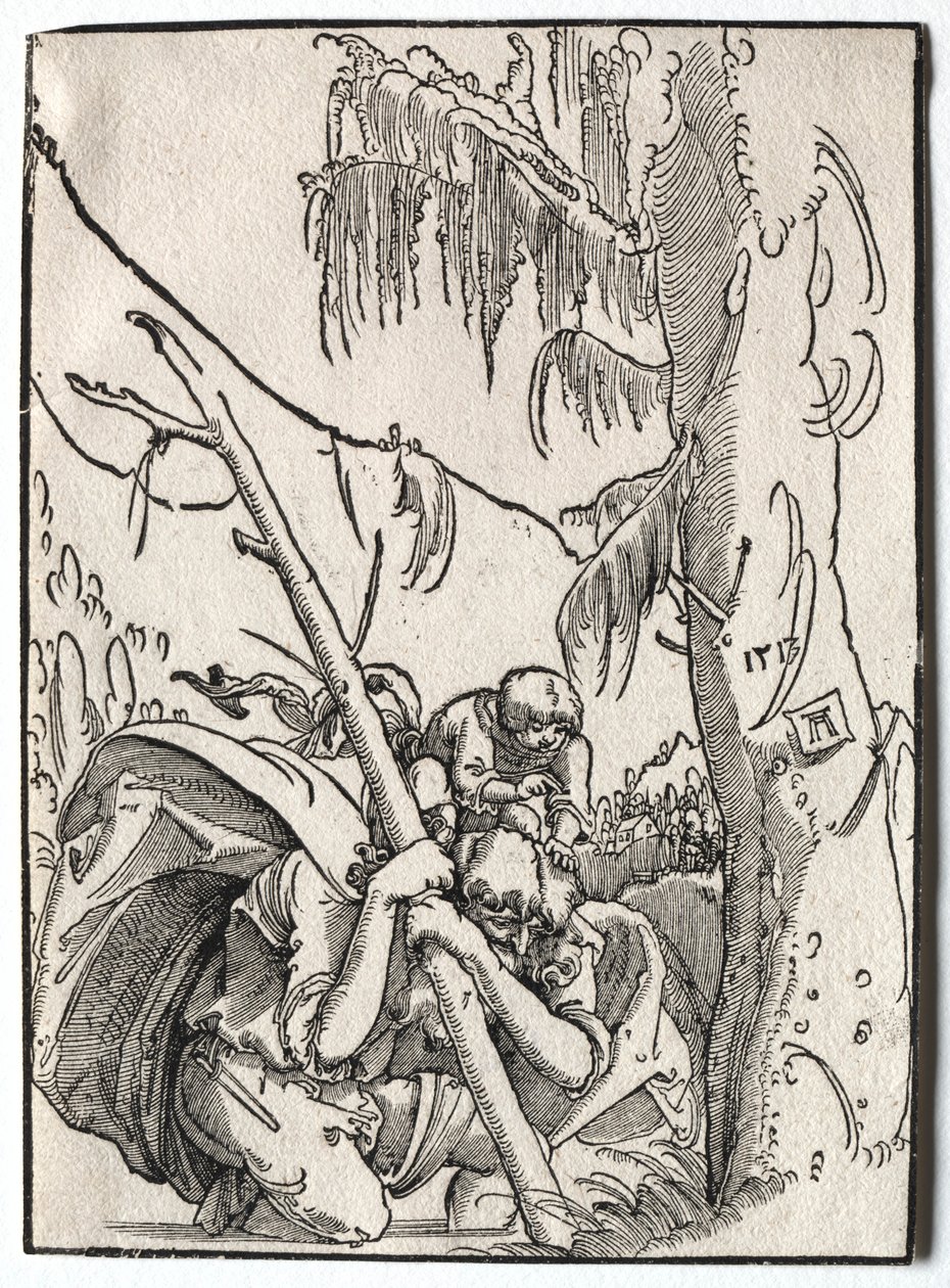 Szent Kristóf, 1513. alkotó: Albrecht Altdorfer