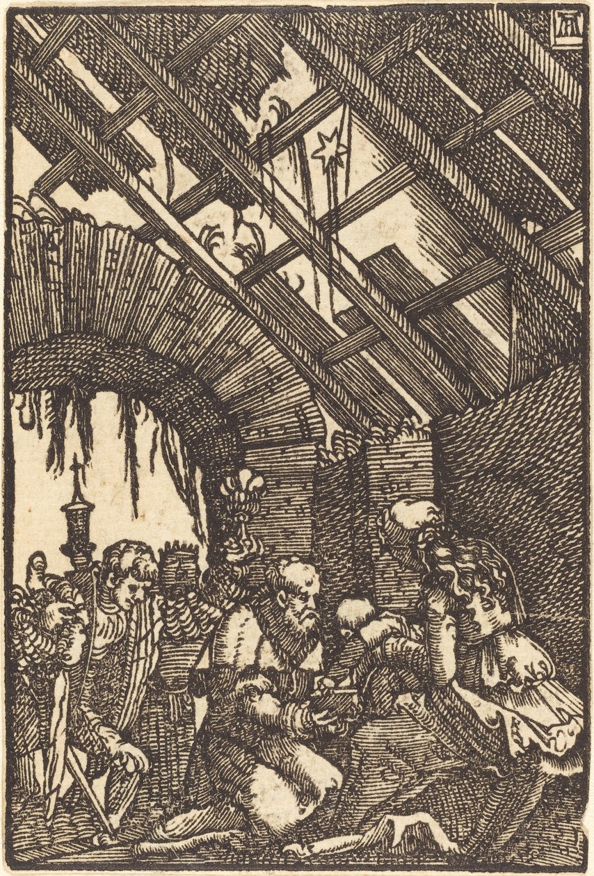 A mágusok imádása alkotó: Albrecht Altdorfer