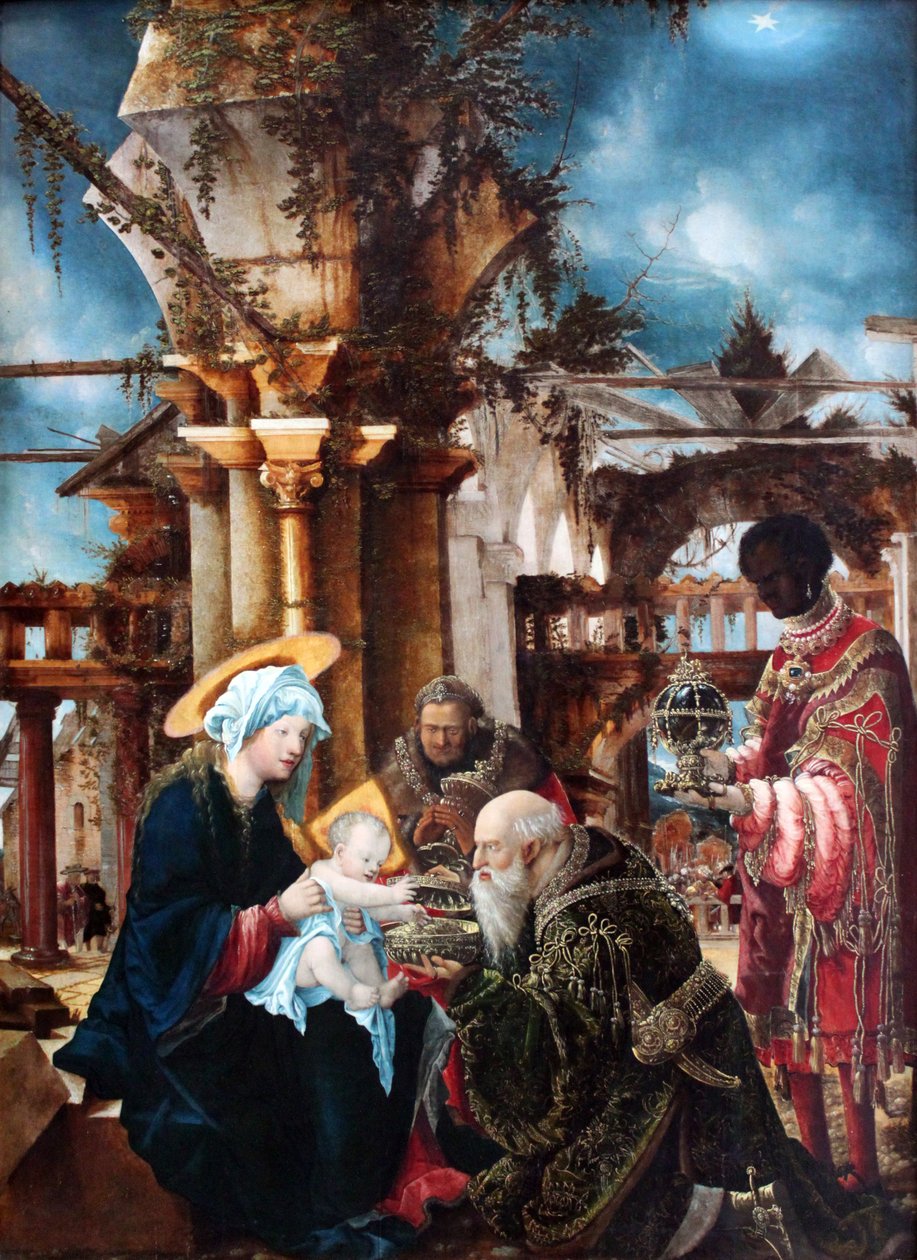 A bölcsek imádása alkotó: Albrecht Altdorfer