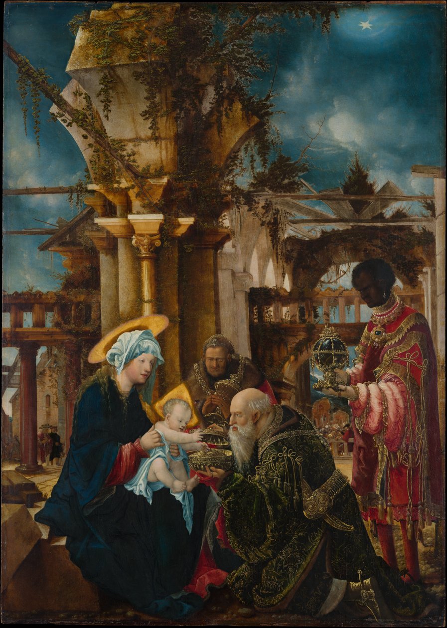 A háromkirályok imádása alkotó: Albrecht Altdorfer