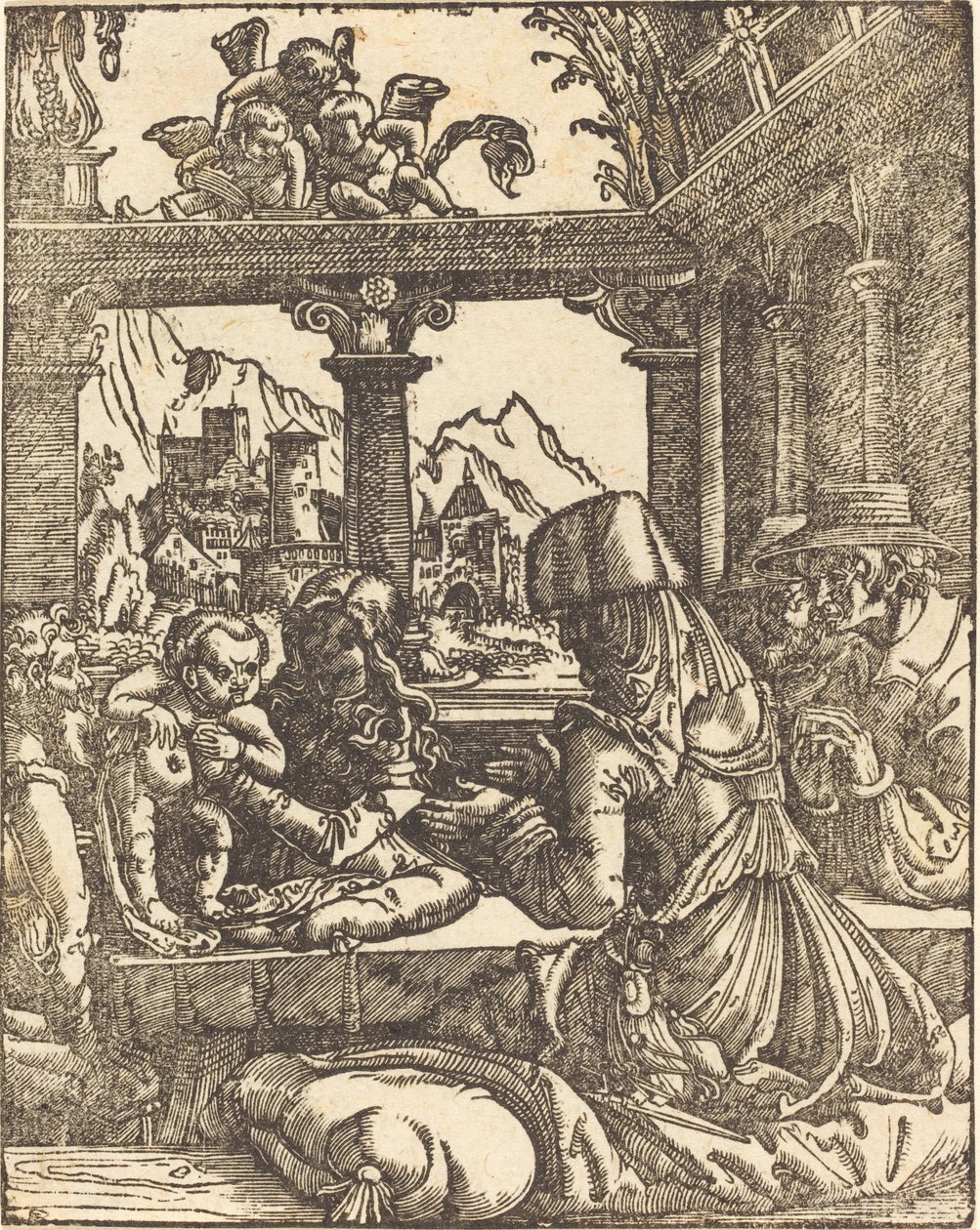 A Pásztorok imádata alkotó: Albrecht Altdorfer