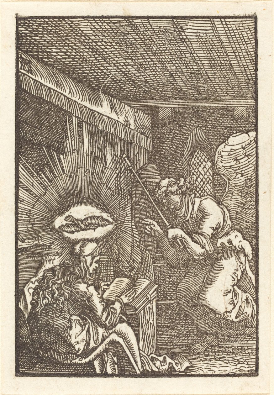 Az Angyali üdvözlet alkotó: Albrecht Altdorfer