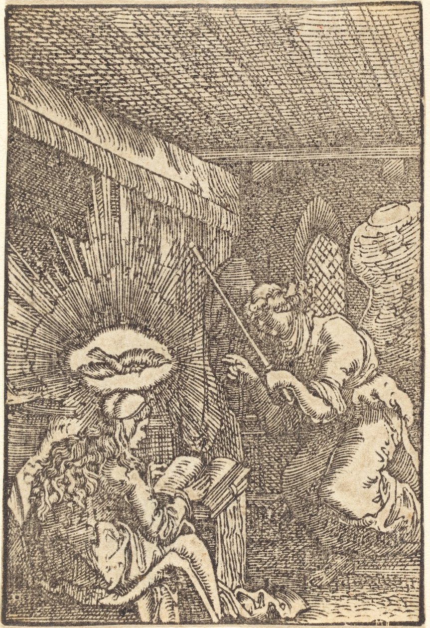 Az Angyali üdvözlet alkotó: Albrecht Altdorfer