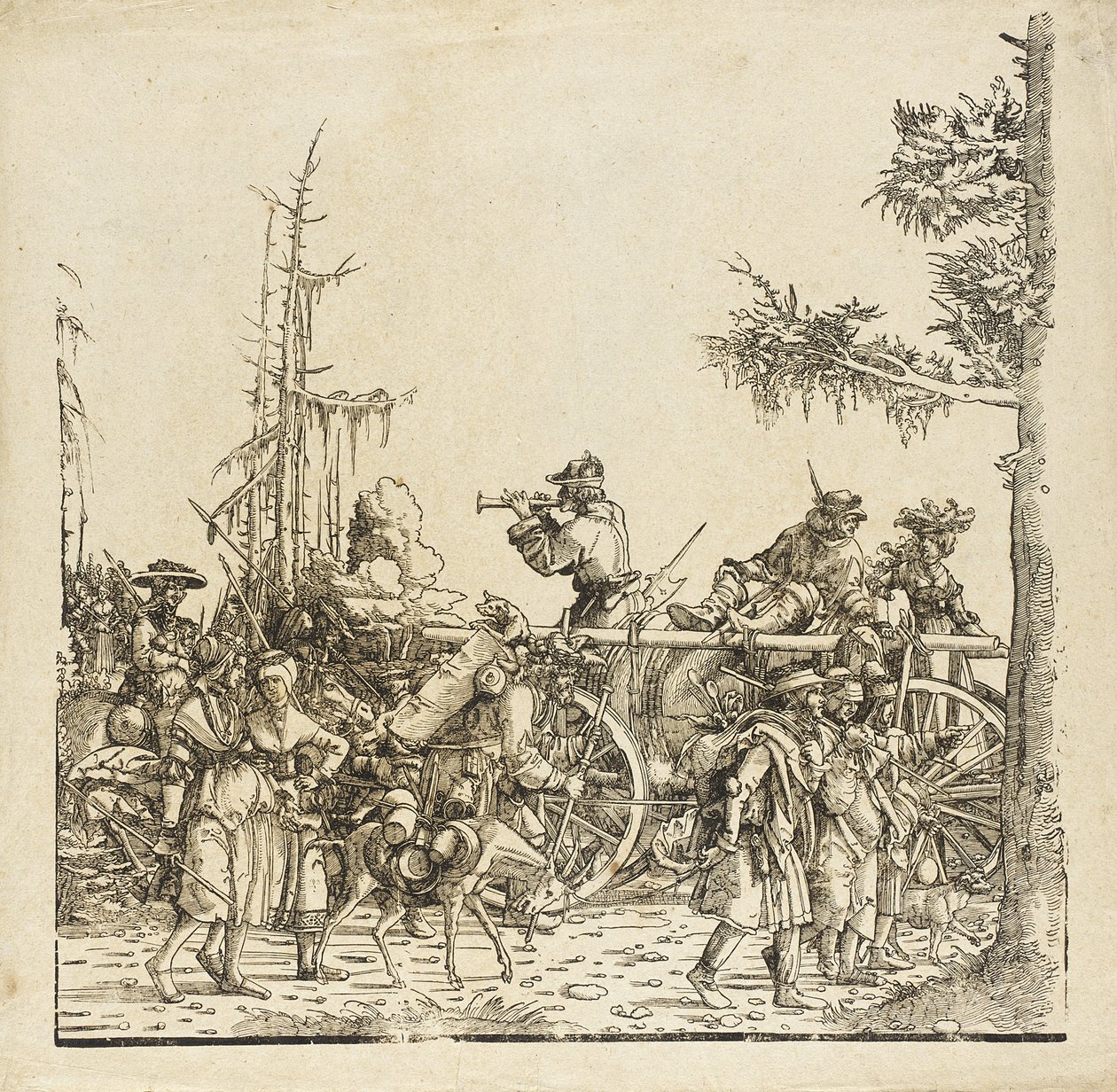 A poggyászkocsi alkotó: Albrecht Altdorfer