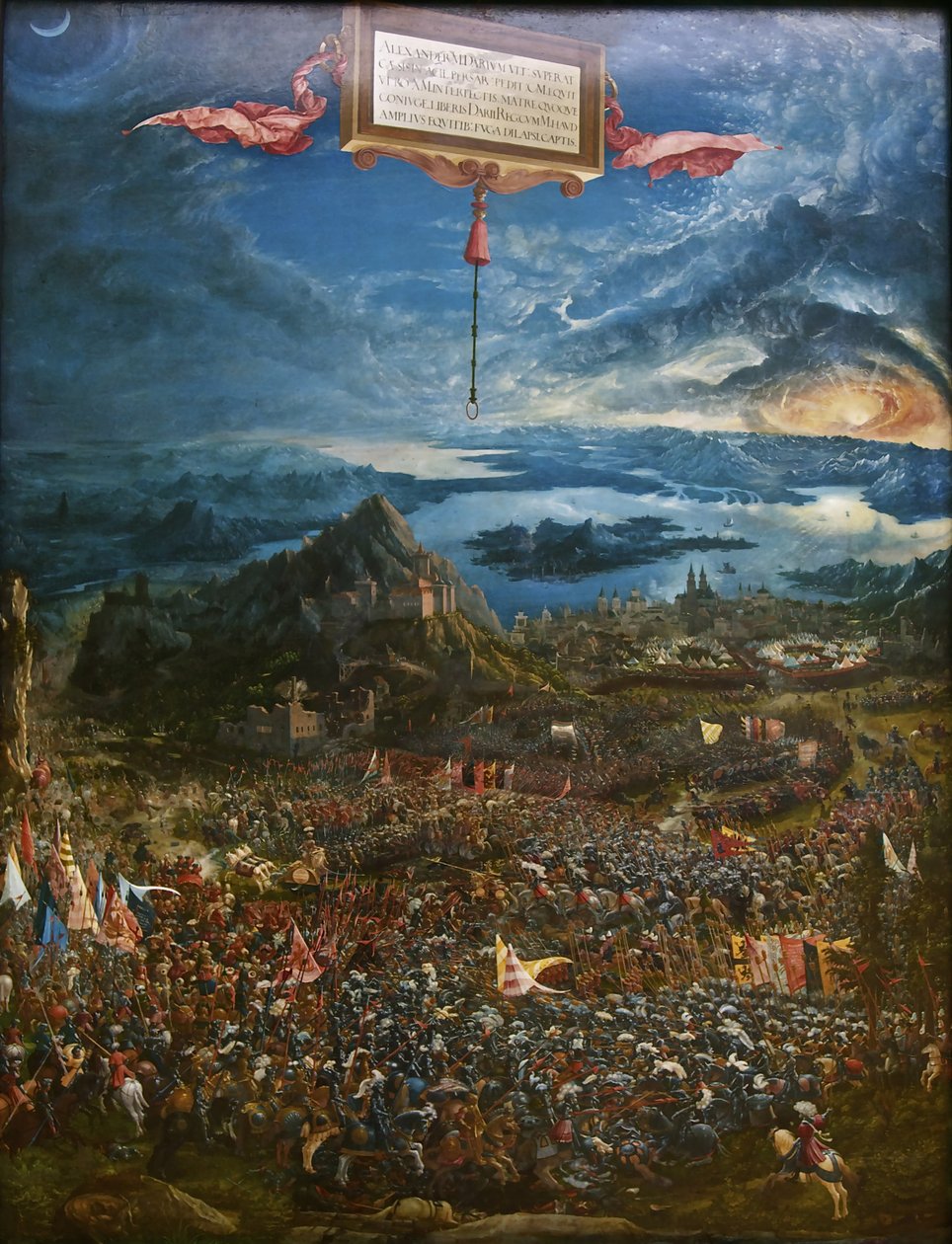 Sándor csata Issusnál, 1529 alkotó: Albrecht Altdorfer