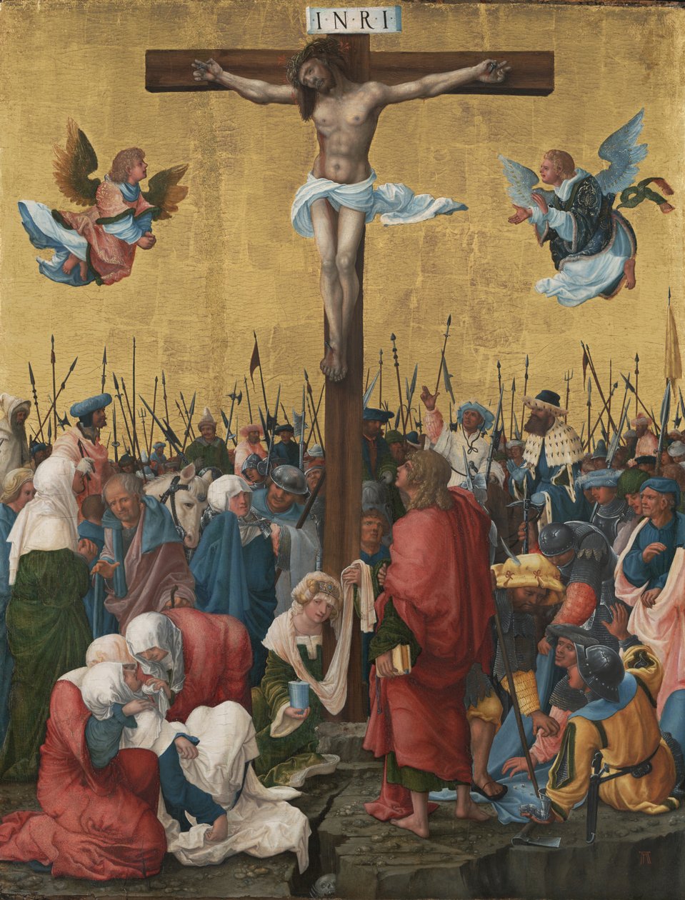 A keresztre feszítés, kb. 1516-1518. alkotó: Albrecht Altdorfer