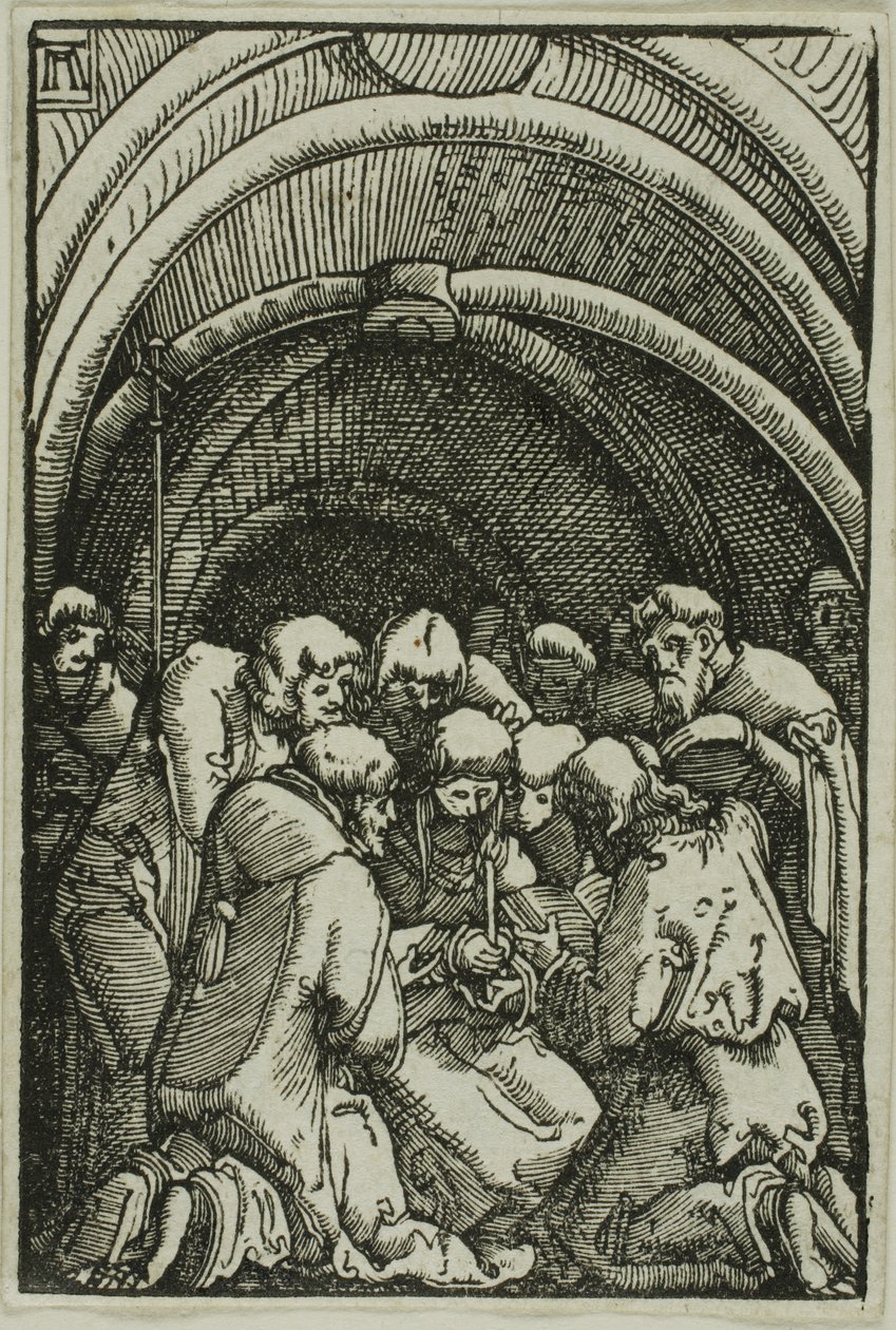 A Szűz halála, Az ember bukásából és megváltásából alkotó: Albrecht Altdorfer