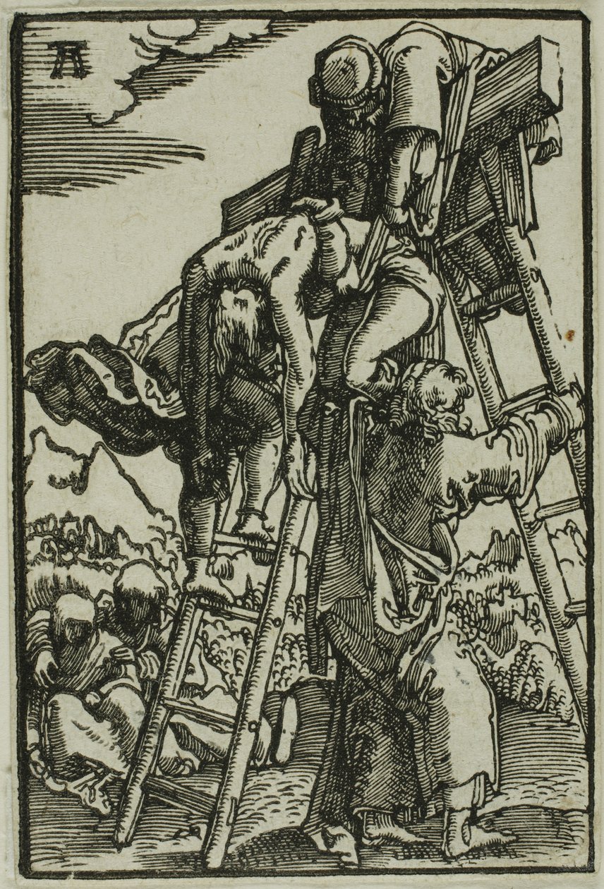 A keresztről való leszállás, Az ember bukásából és megváltásából alkotó: Albrecht Altdorfer