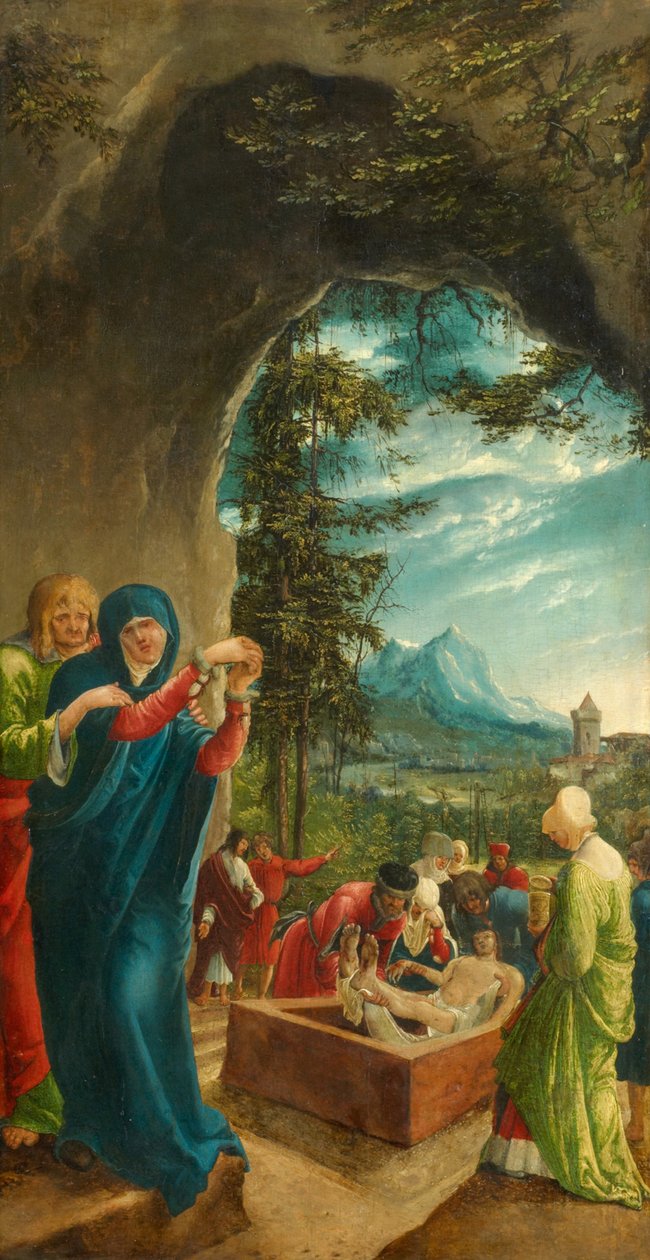 Krisztus síremléke, 1518 alkotó: Albrecht Altdorfer