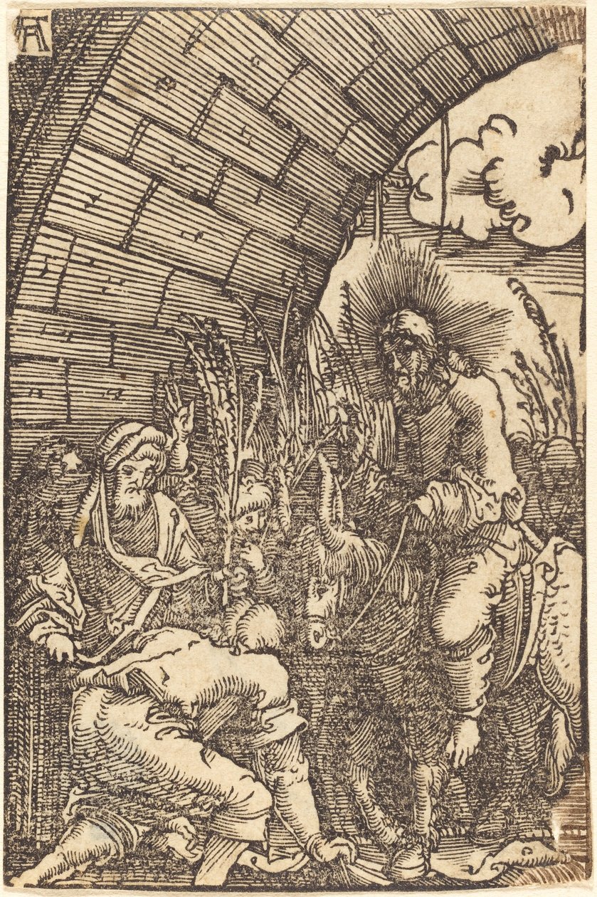 Belépés Jeruzsálembe alkotó: Albrecht Altdorfer
