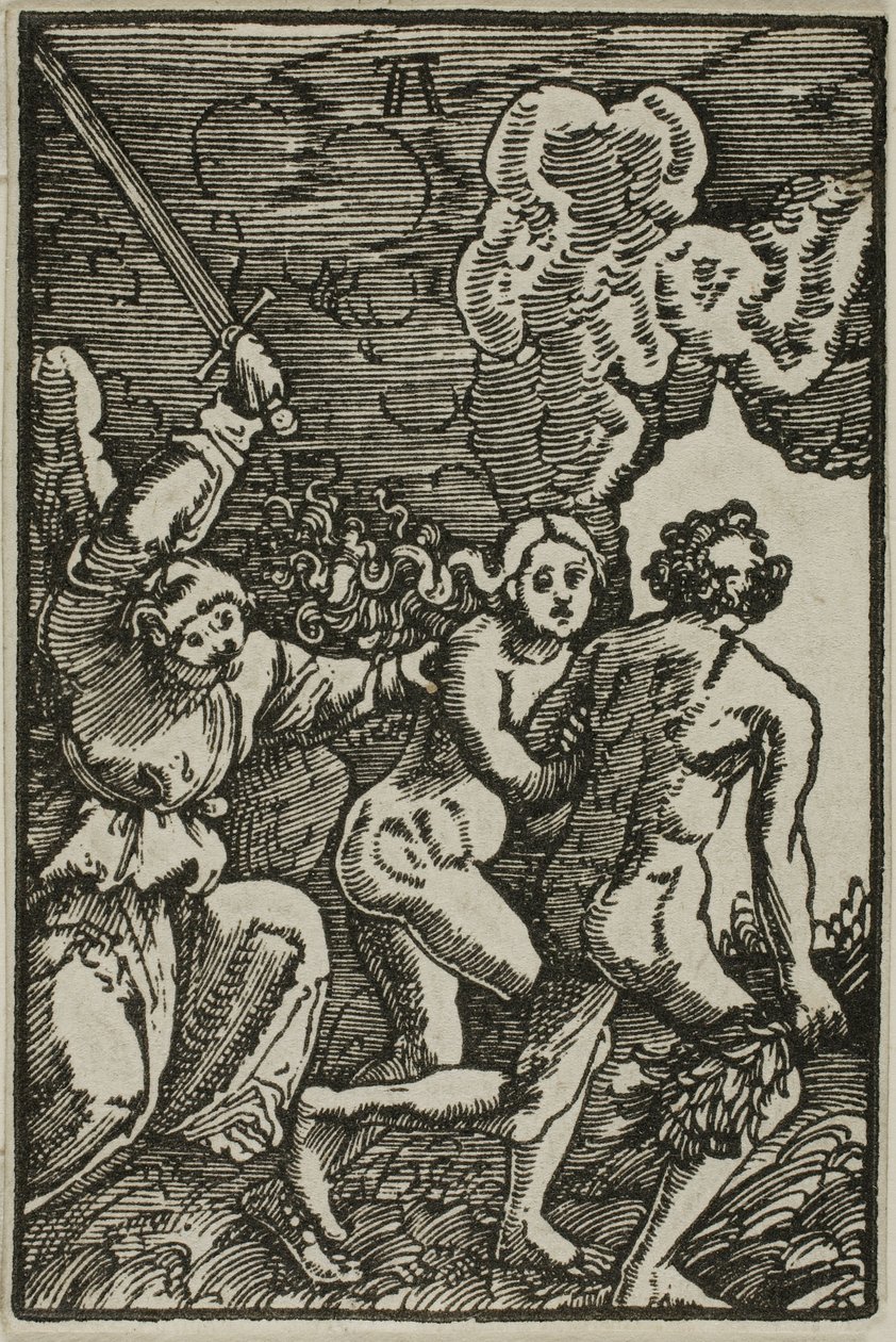 Kiűzetés a Paradicsomból, Az ember bukásából és megváltásából alkotó: Albrecht Altdorfer