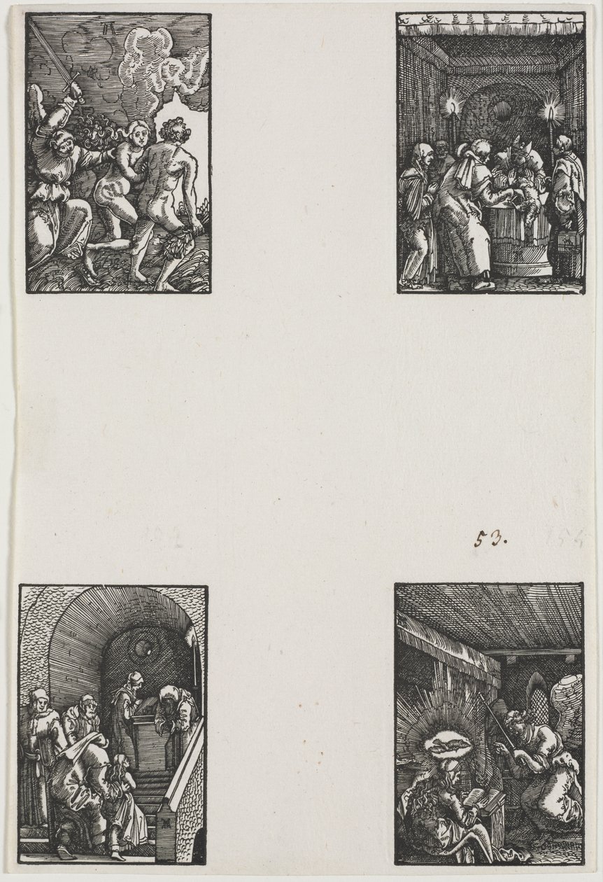 Az ember bukása és megváltása alkotó: Albrecht Altdorfer