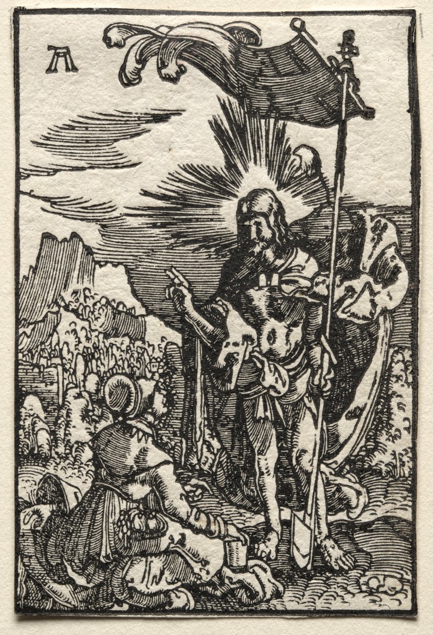 Az ember bukása és megváltása: Krisztus megjelenése Szent Mária Magdolnának alkotó: Albrecht Altdorfer