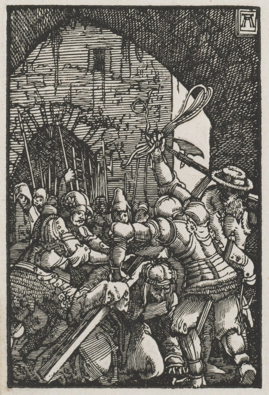 Az ember bukása és megváltása: keresztet hordozó Krisztus c. 1515. alkotó: Albrecht Altdorfer
