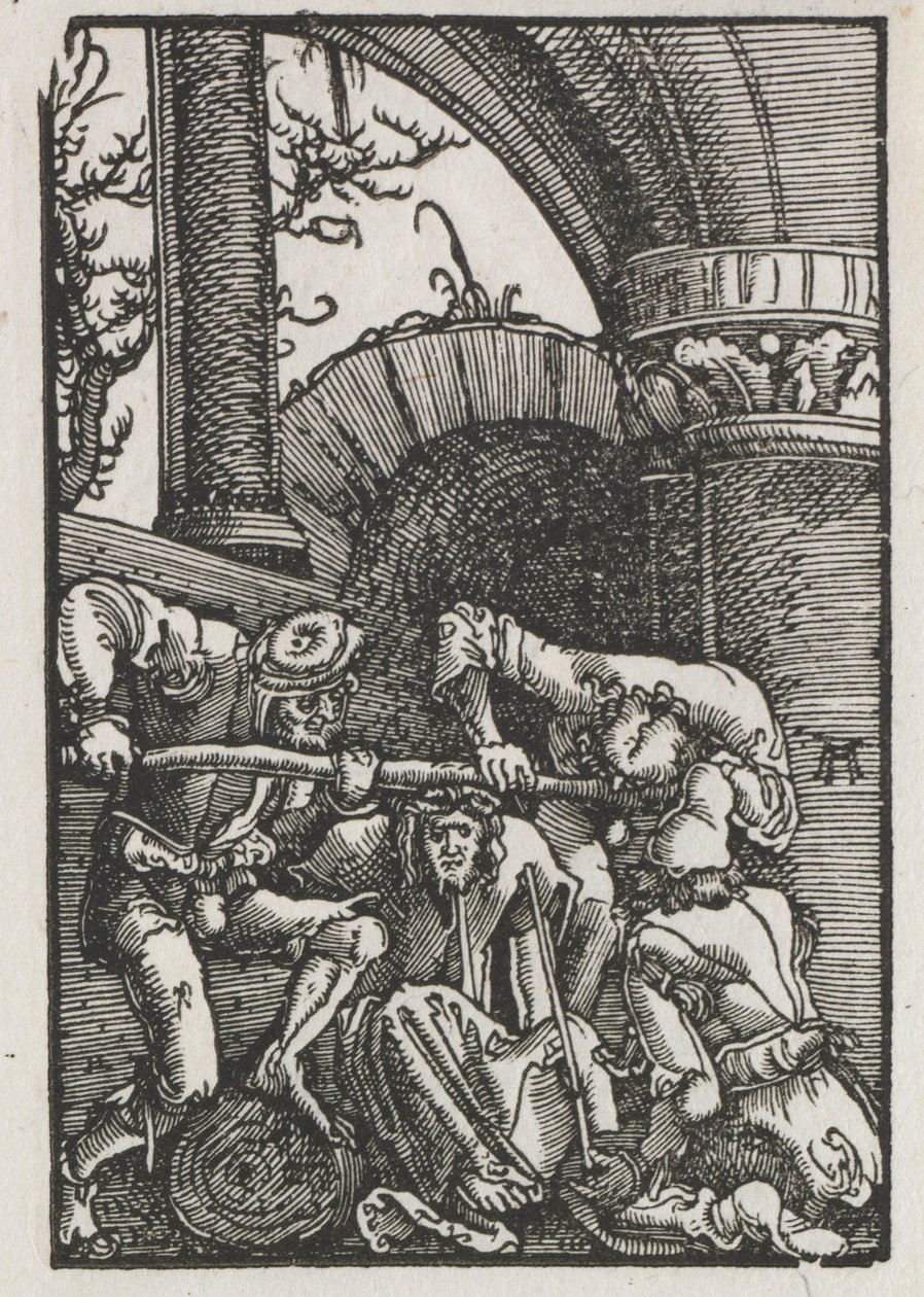 Az ember bukása és megváltása: tövisekkel megkoronázott Krisztus c. 1515. alkotó: Albrecht Altdorfer