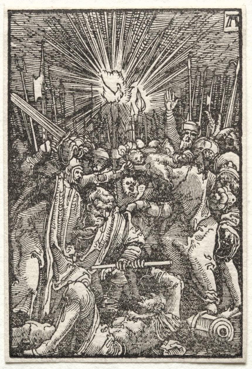 Az ember bukása és megváltása: Krisztus fogságba esett alkotó: Albrecht Altdorfer