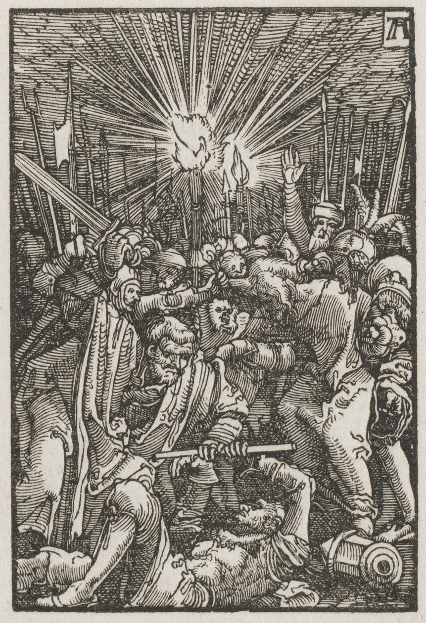 Az ember bukása és megváltása: Krisztus fogságba esett alkotó: Albrecht Altdorfer