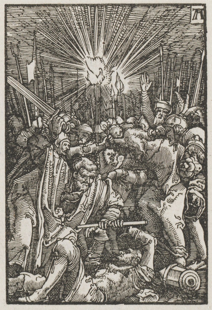 Az ember bukása és megváltása: Krisztus fogságba esett, c. 1515. alkotó: Albrecht Altdorfer