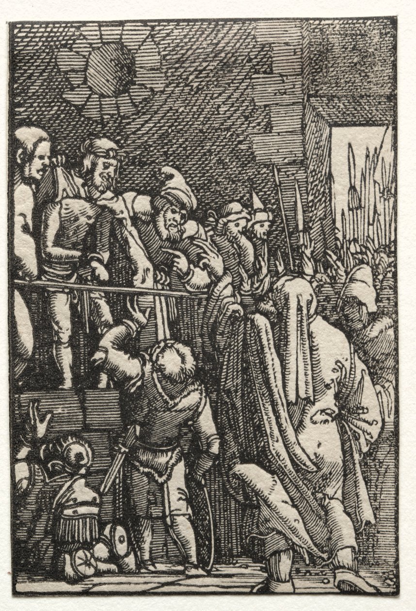 Az ember bukása és megváltása: Ecce Homo, c. 1515. alkotó: Albrecht Altdorfer
