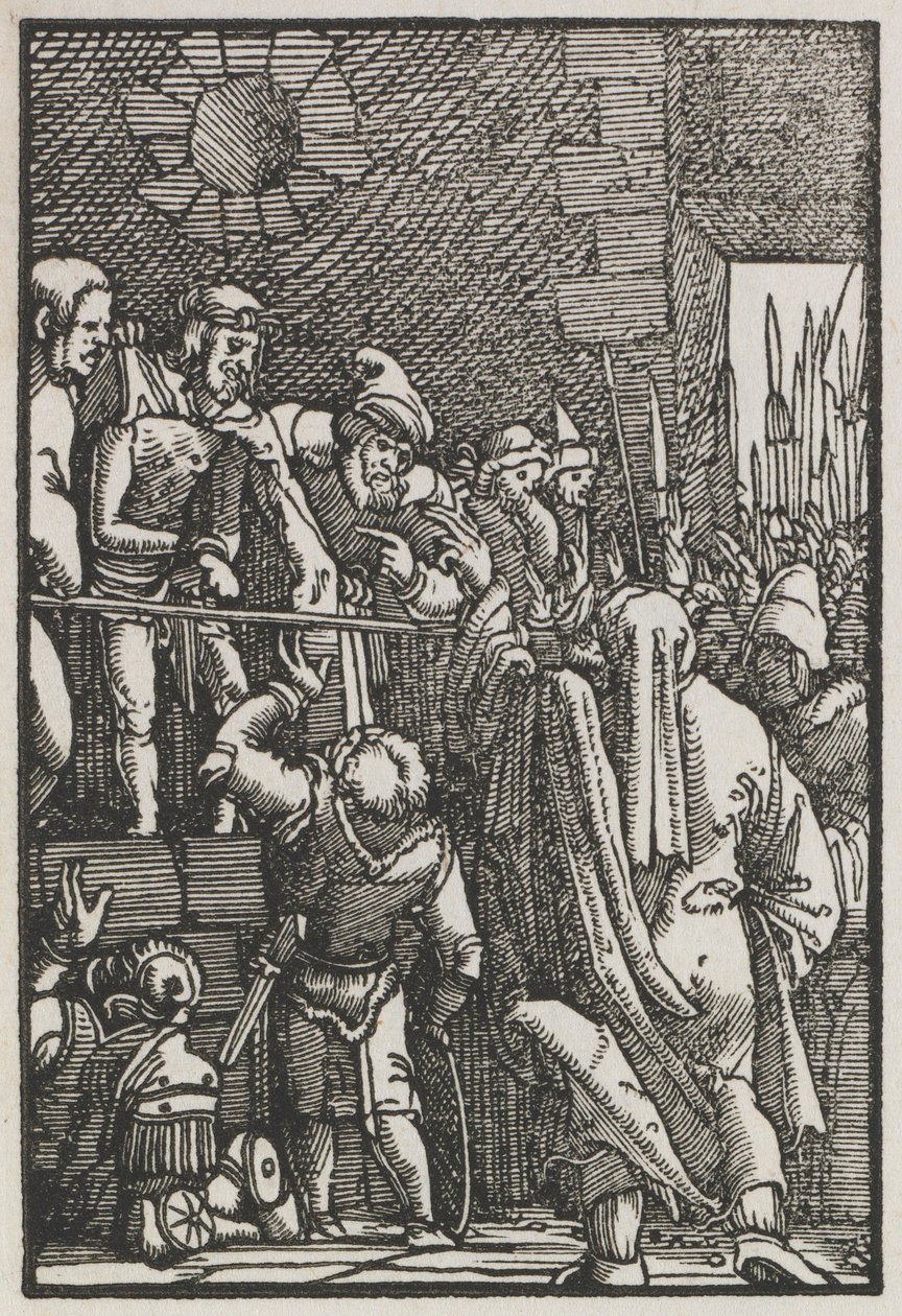 Az ember bukása és megváltása: Ecco Homo, c. 1515. alkotó: Albrecht Altdorfer