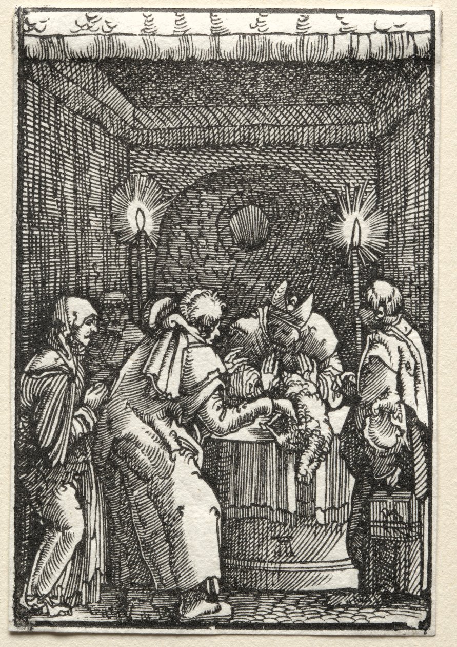 Az ember bukása és megváltása: A főpap által elutasított Joachims-áldozat c. 1515. alkotó: Albrecht Altdorfer