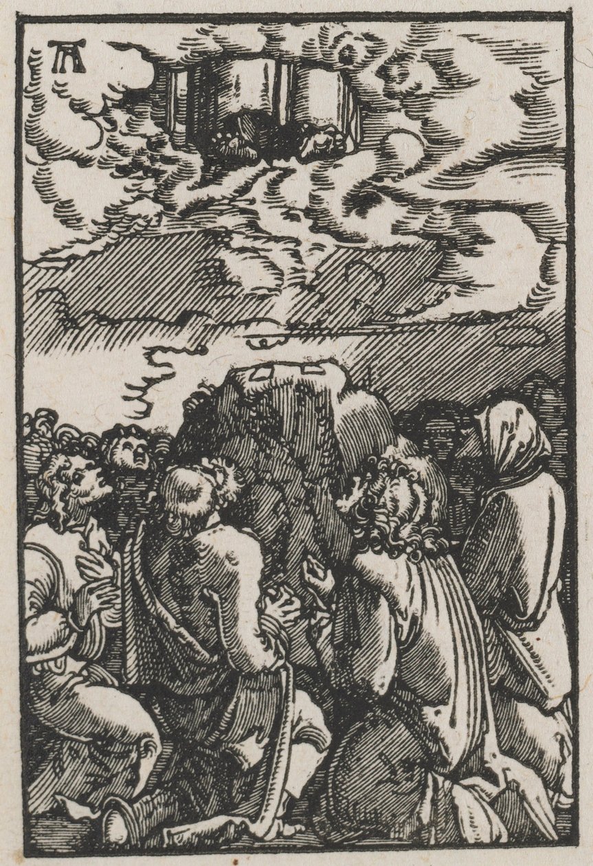 Az ember bukása és megváltása: A felemelkedés c. 1515. alkotó: Albrecht Altdorfer