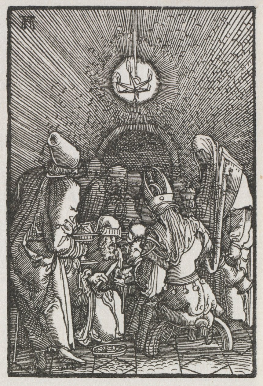 Az ember bukása és megváltása: A körülmetélés c. 1515. alkotó: Albrecht Altdorfer