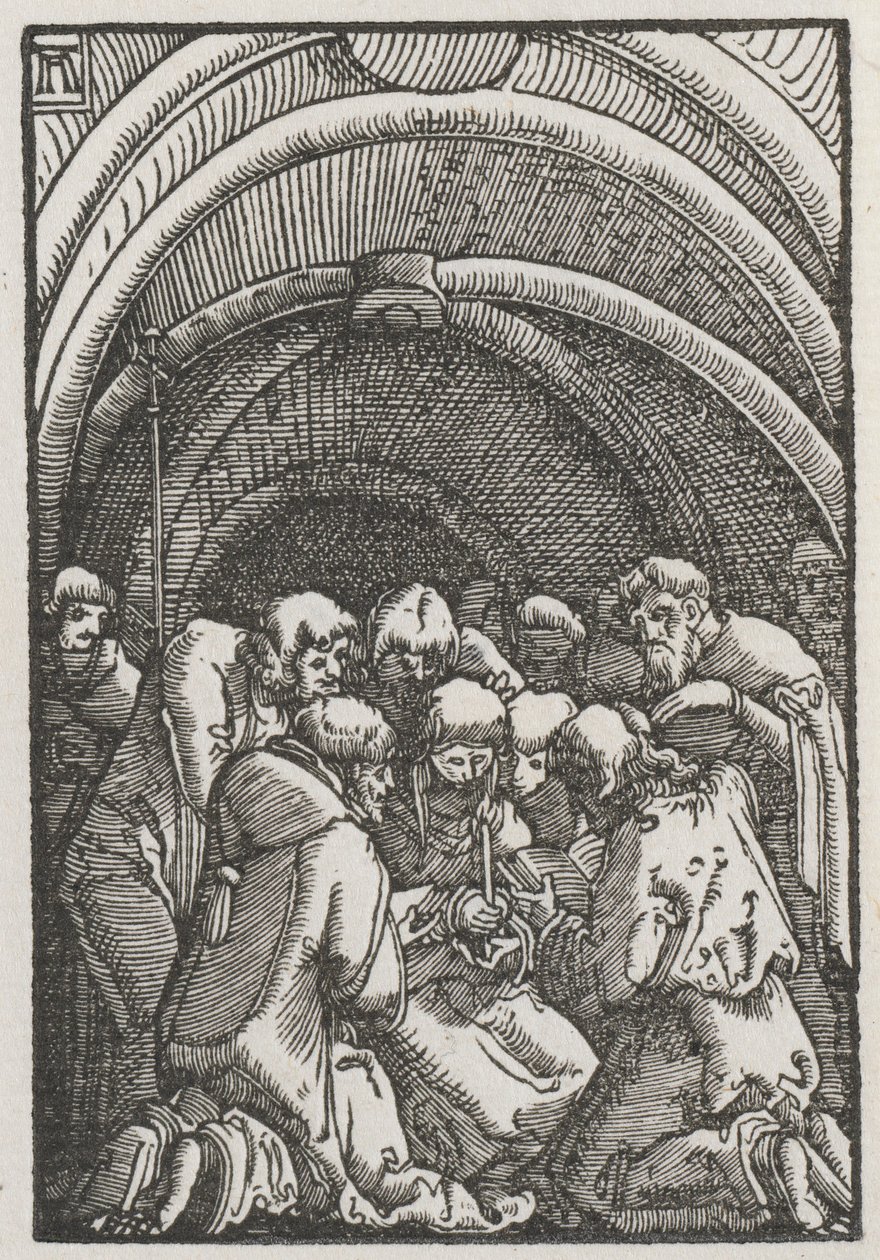 Az ember bukása és megváltása: A Szűz halála alkotó: Albrecht Altdorfer
