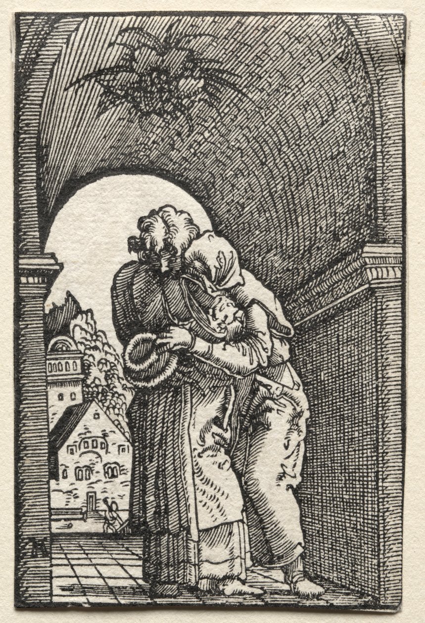 The Fall and Redemption of Man:  The Embrace of Joachim and Anne at the Golden Gate   1302106   hu       hungarian Successfully Translated  Original: The Nau Ship, detail of a picture representing the Catalan expansion in the Mediterranean during the 13th  alkotó: Albrecht Altdorfer
