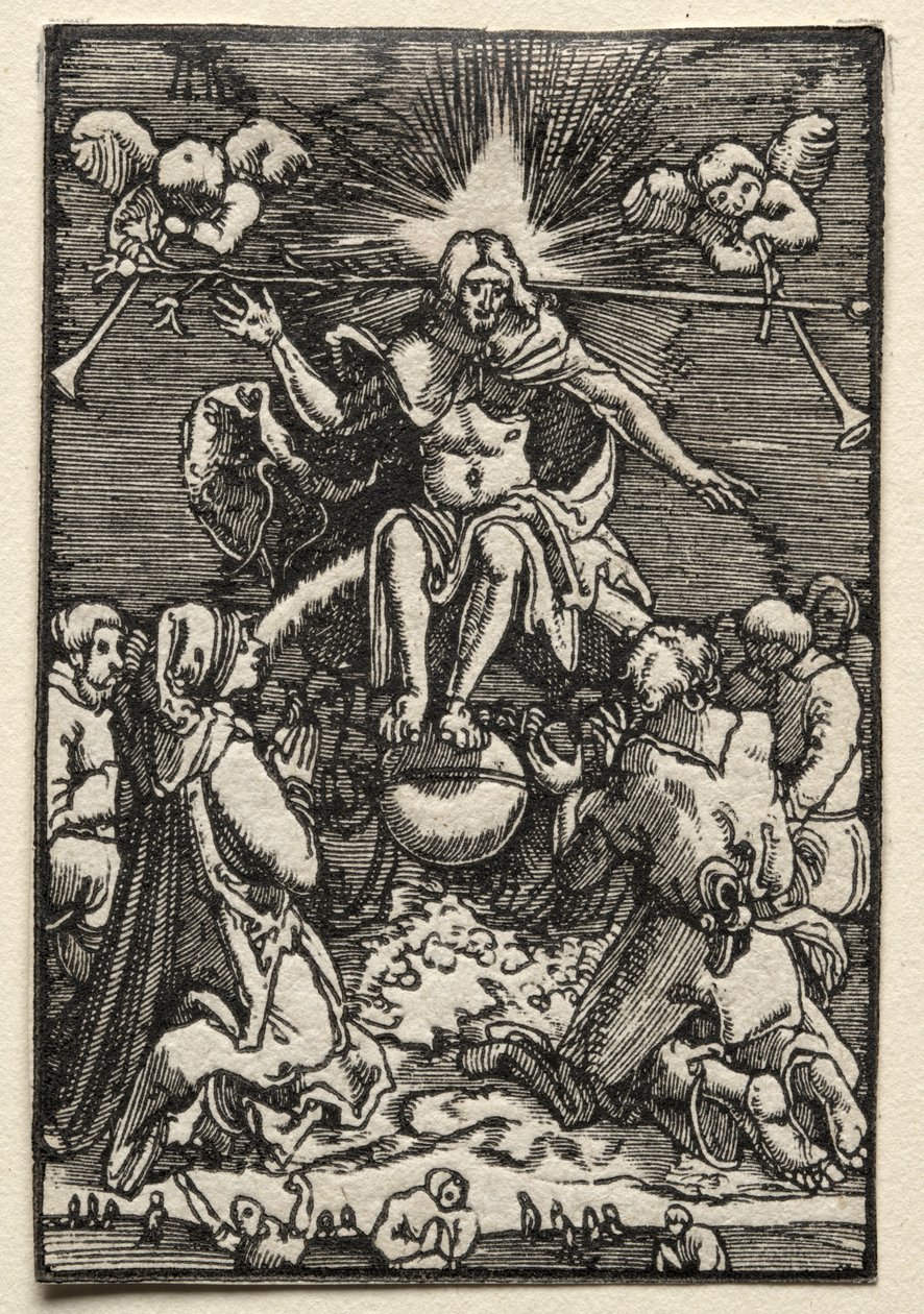 Az ember bukása és megváltása: Az utolsó ítélet c. 1515. alkotó: Albrecht Altdorfer