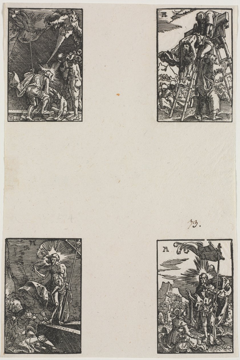 Az ember bukása és megváltása c. 1515. alkotó: Albrecht Altdorfer