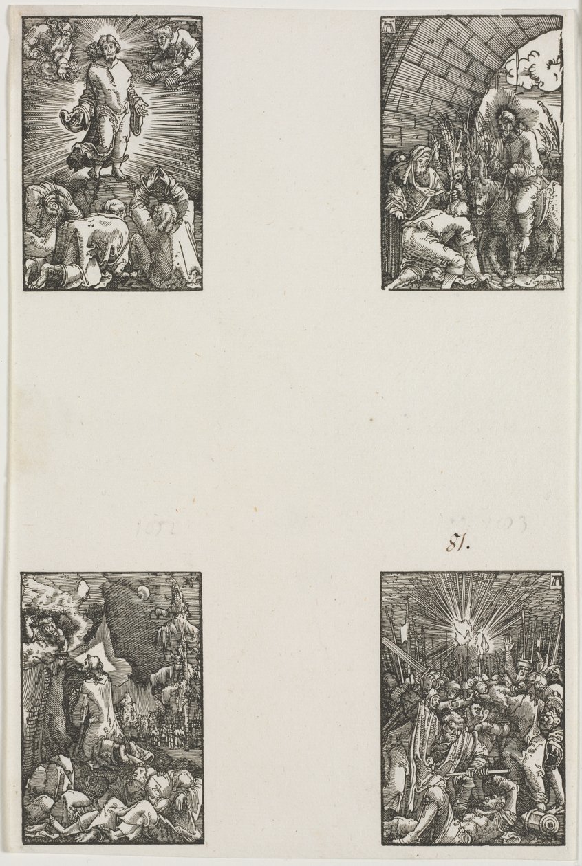 Az ember bukása és megváltása c. 1515. alkotó: Albrecht Altdorfer