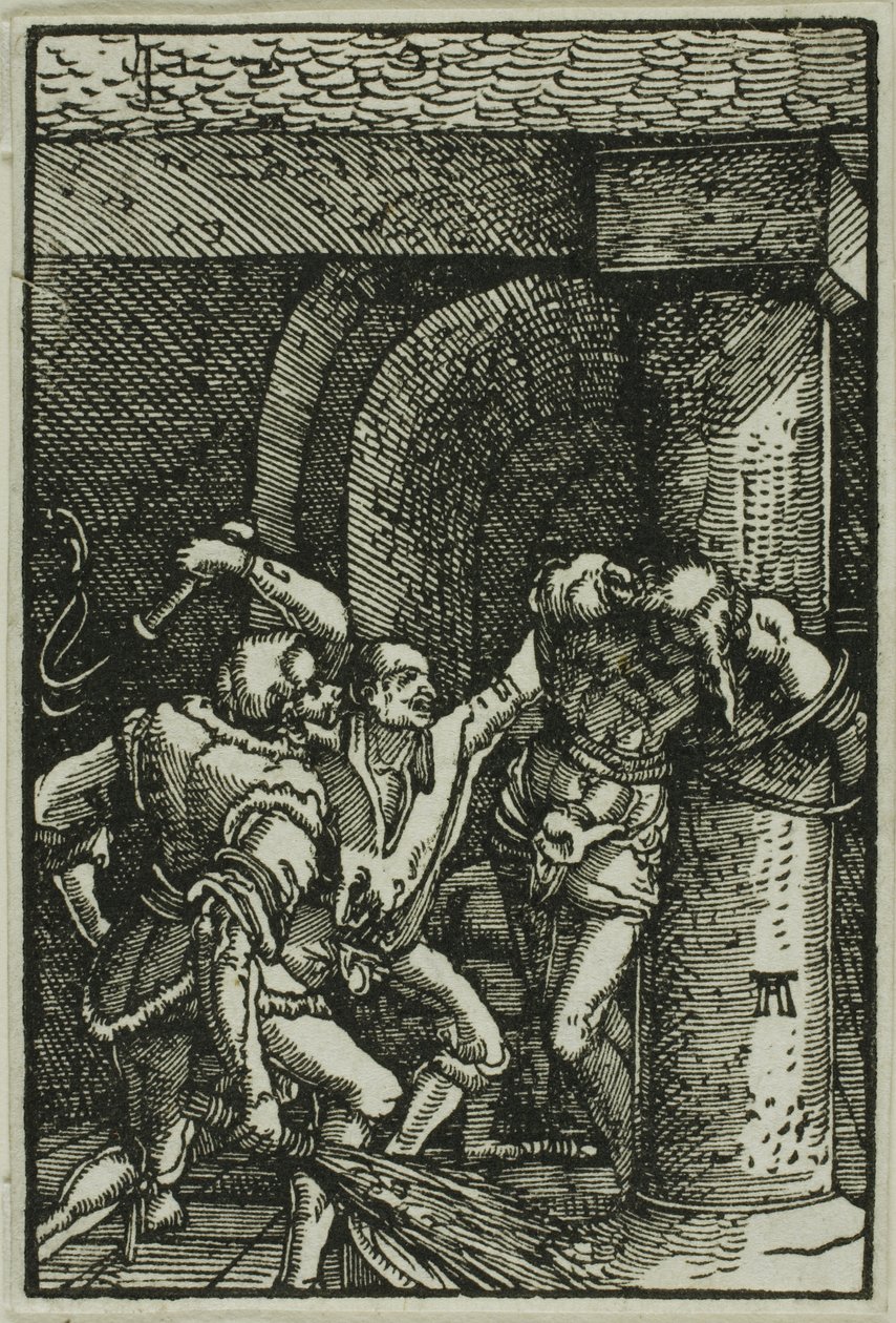 A korbácsolás, Az ember bukásából és megváltásából alkotó: Albrecht Altdorfer