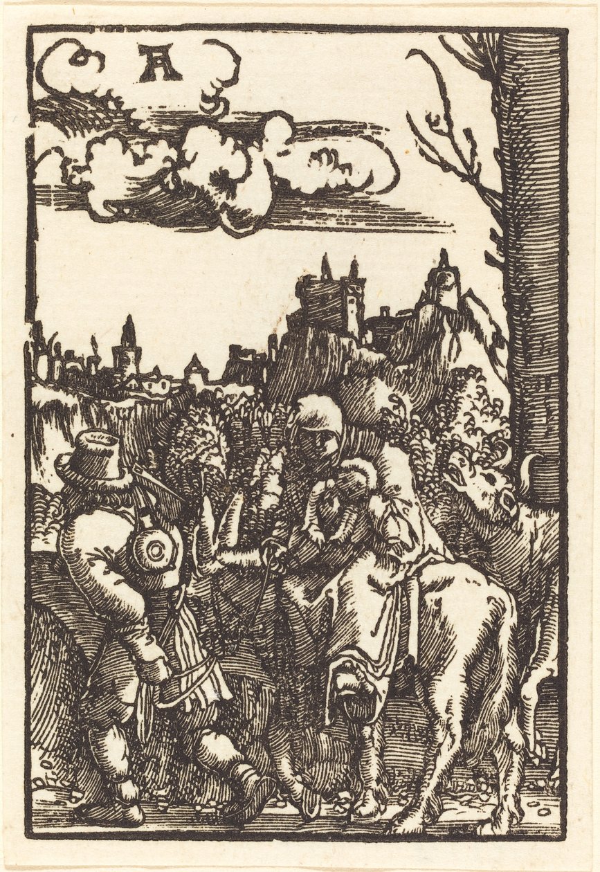 Repülés Egyiptomba alkotó: Albrecht Altdorfer