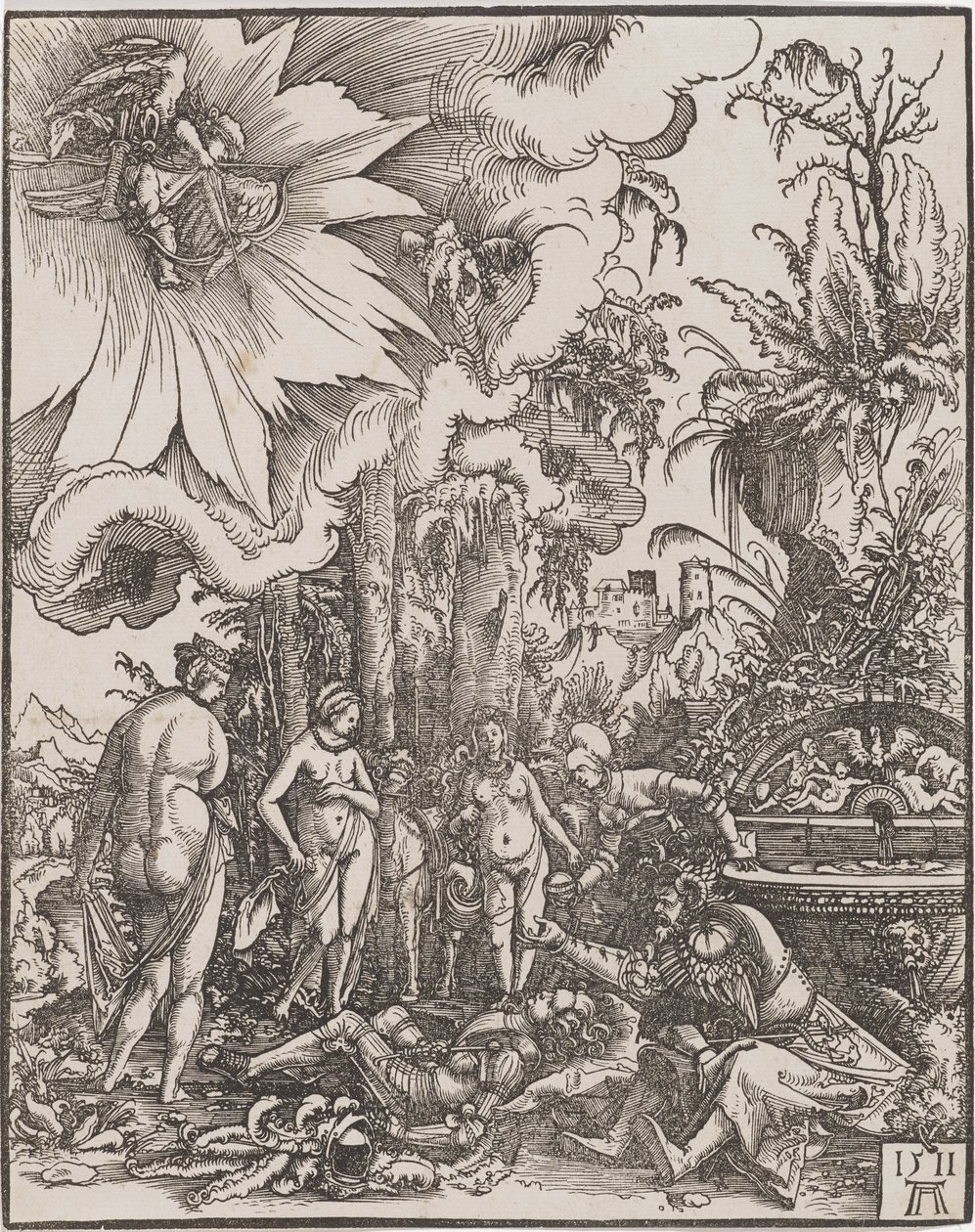 A párizsi ítélet, 1511. alkotó: Albrecht Altdorfer