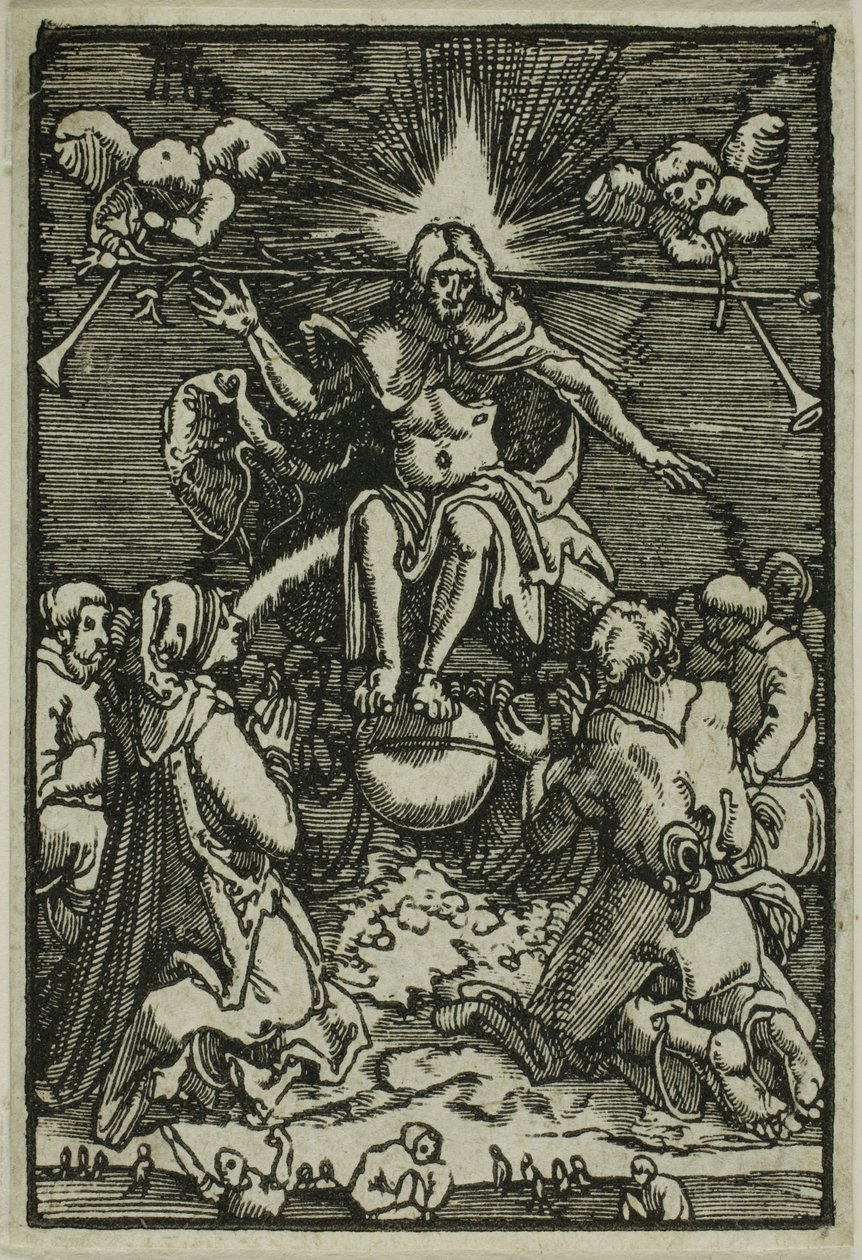Az utolsó ítélet, Az ember bukásából és megváltásából alkotó: Albrecht Altdorfer