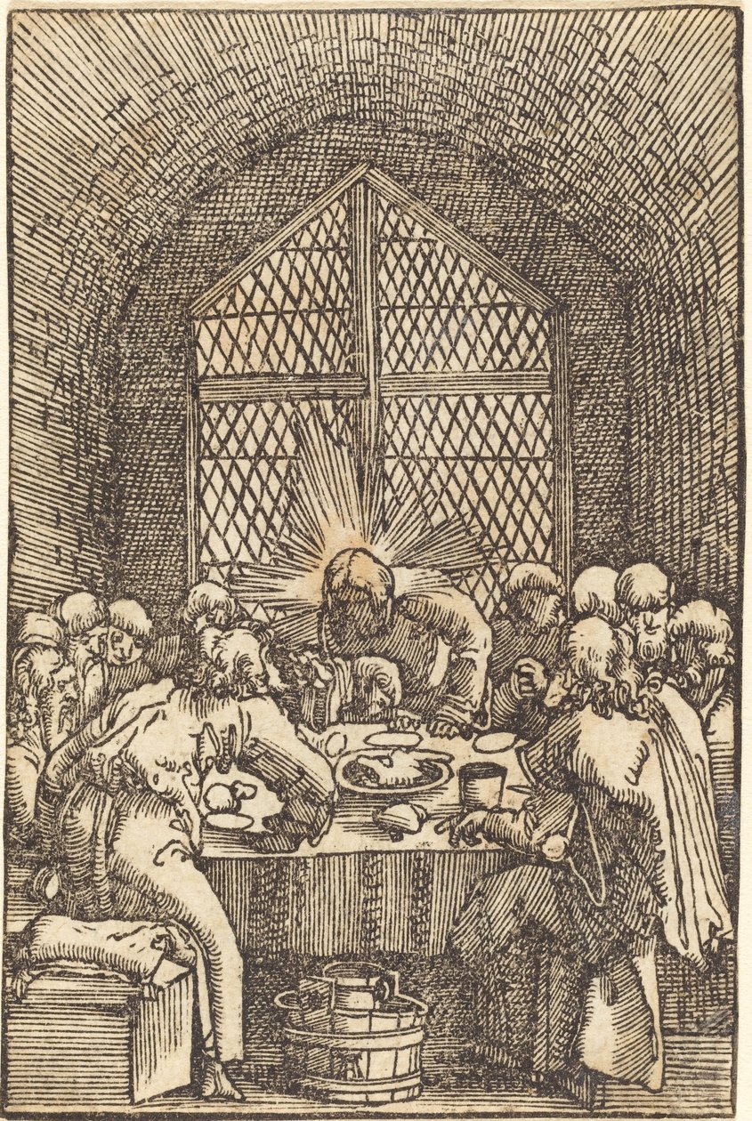 Az utolsó vacsora alkotó: Albrecht Altdorfer