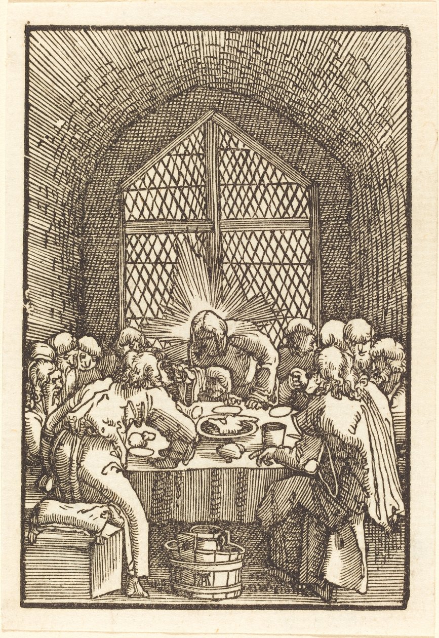 Az utolsó vacsora alkotó: Albrecht Altdorfer