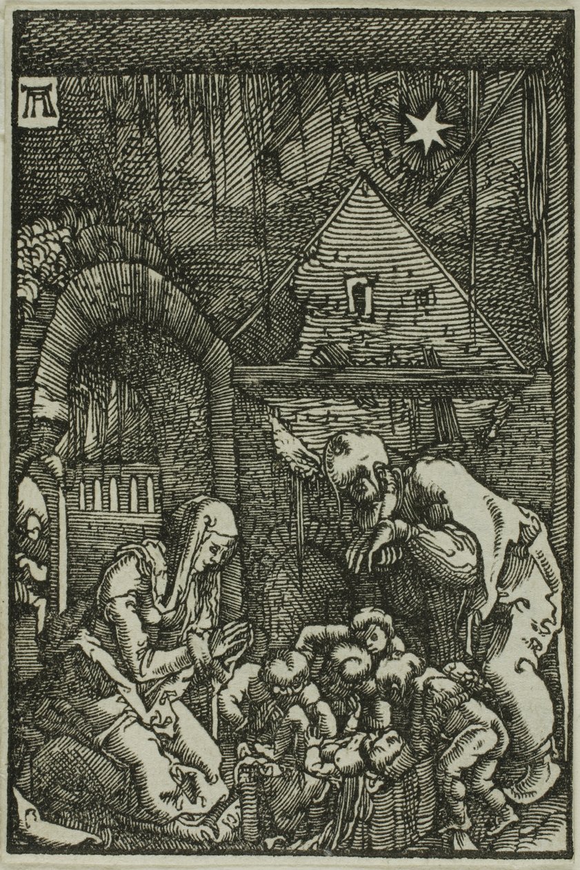 A Születés, Az ember bukásából és megváltásából alkotó: Albrecht Altdorfer
