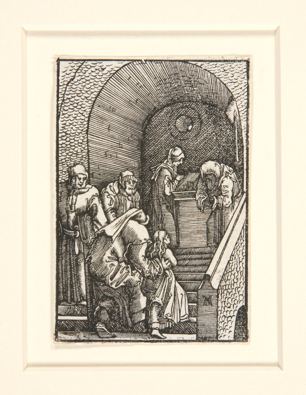 A Szűz bemutatása, az ember bukásából és megváltásából alkotó: Albrecht Altdorfer