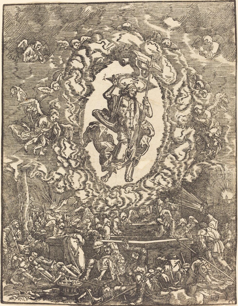 A Feltámadás alkotó: Albrecht Altdorfer